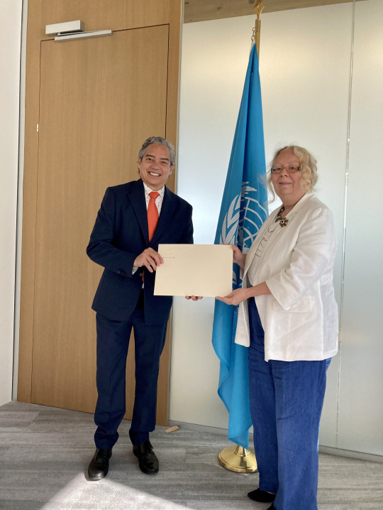 New Permanent Representative Of Costa Rica Presents Credentials To The Director General Of The 5555